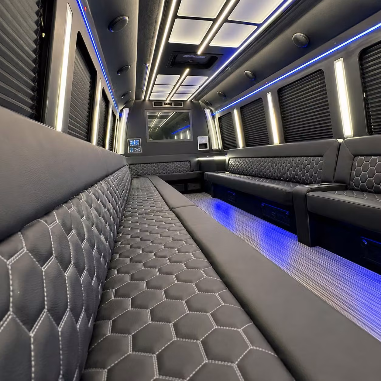 choose a party bus for your f m kirby center concert night