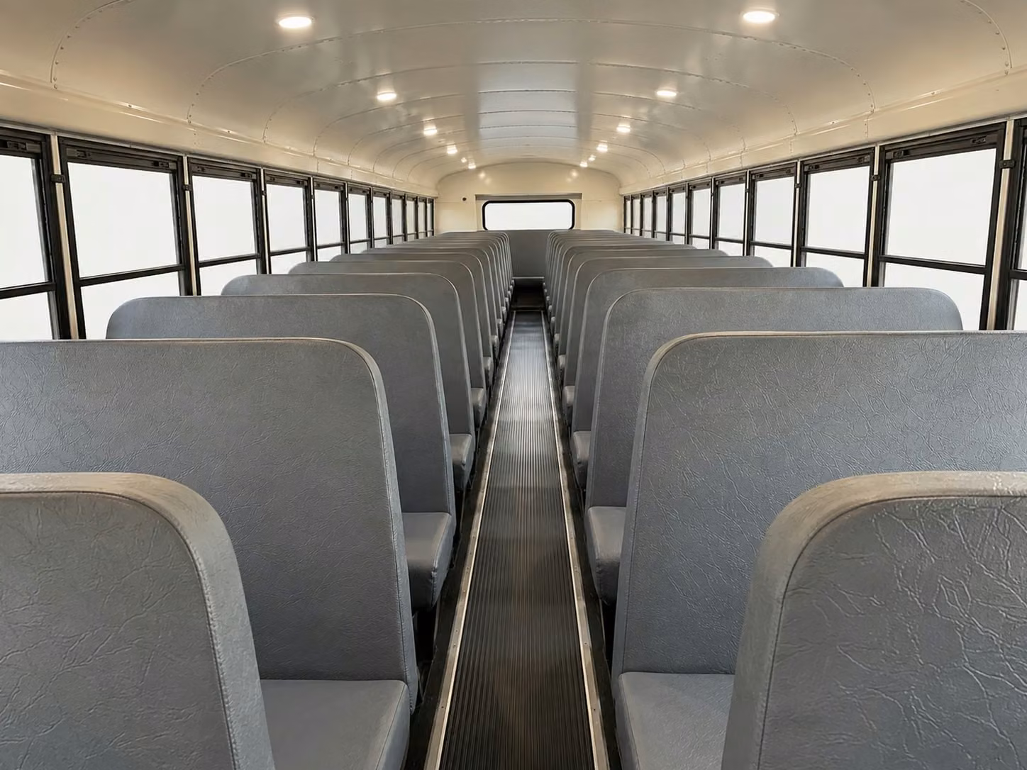 school bus interior