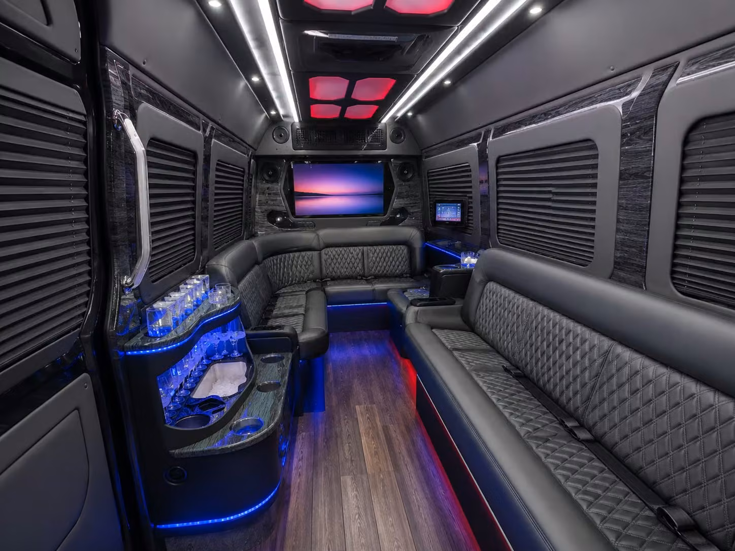 sprinter limousine inside