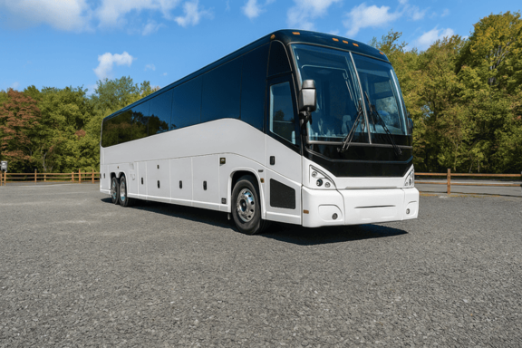 Wilkes Barre Charter Bus 56 Passenger Charter Bus